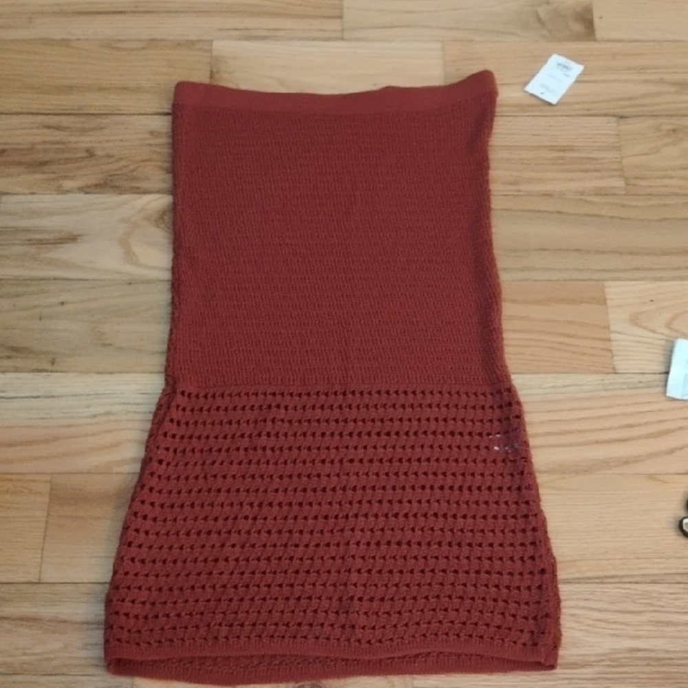Nine West Terracotta Knit Top